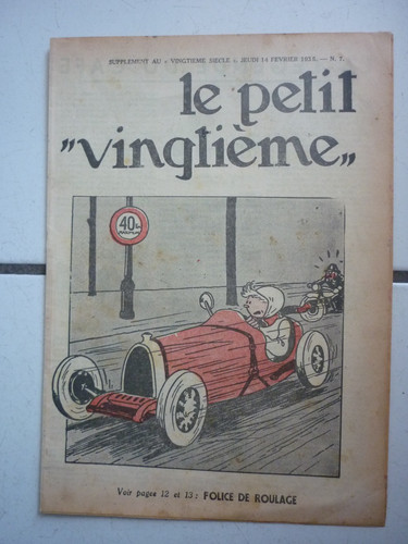 Tintin le petit vingtieme - le,