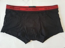 EMPORIO ARMANI BOXER HOMME TAILLE XL COLORIS NOIR 95% COTON REF 8A717