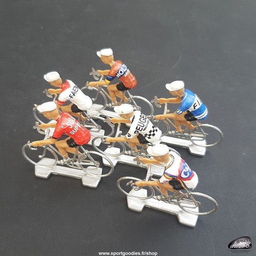 Lot cyclistes miniatures - lot,