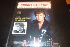 CD-LIVRE NEUF "JOHNNY HALLYDAY - ENTRE VIOLENCE ET VIOLON (1983)"