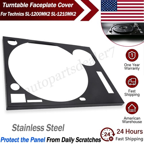 Turntable faceplate cover for - faceplate,