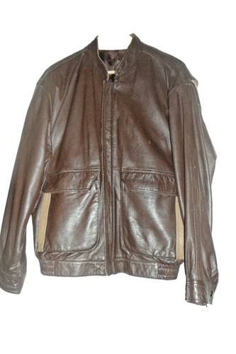 Blouson cuir veritable - blouson,