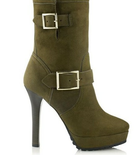 Bottes dylan militaires - dylan, vertes