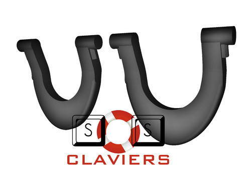 Pieds pour clavier microsoft - pour,