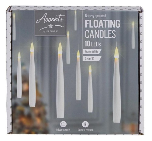 Bougies flottantes xmas - bougies,
