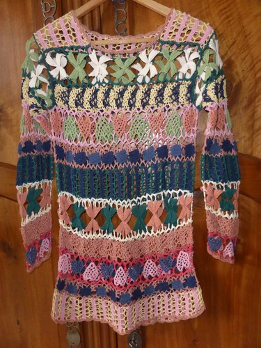 Pull femme fait main - femme, au