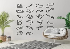 Race Track Motorsport Circuit 3D Wall Art - BSB, BTTC, F1, GT3, MOTO GP