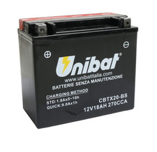 Batterie Unibat CBTX20-BS =