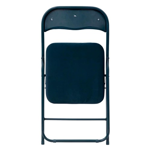 Chaise pliante velours - pliante, en