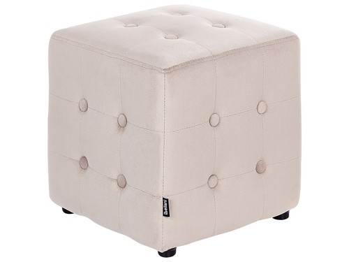 Pouf velours repose pieds - en, repose-pieds