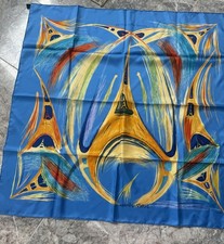 HERMES La Tour Eiffel S'Envole 90 cm Silk Foulard Scarf NWOT