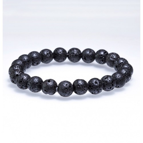 Bracelet pierre lave - bracelet,