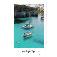 Cadre Sans Cadre 50x70 Verre Acrylique Support D'Image Cadre À Clip Cadre Photo