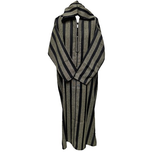 Homme noir rayé marocain - homme,