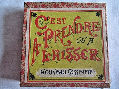 Jeu patience casse tete - de,
