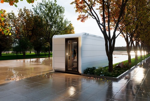 Apple cabin 20ft prefab - apple,