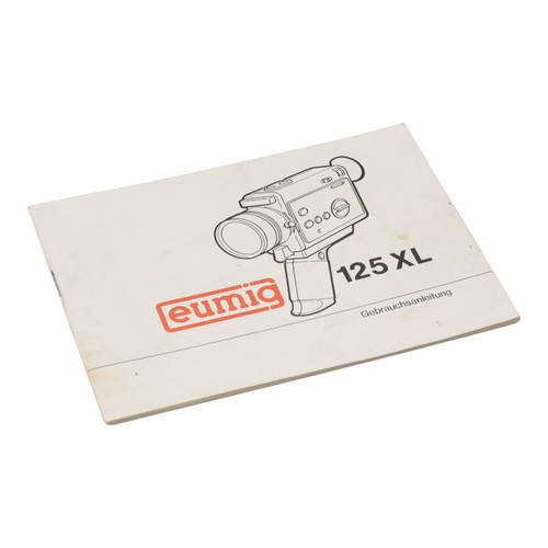Eumig 125 manuel - 125, xl