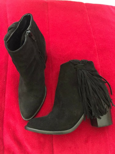 Zara boots bottines franges - zara,