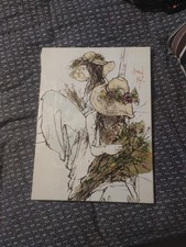 BERNARD DUFOUR  ancien tableau