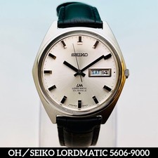 Montre Seiko Roadmatic 5606 9000 Automatic Rare Model Vintage Classic