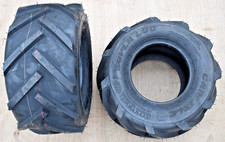 2 pneus pour tracteur tondeuse