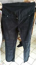 Pantalon 7/8 eme vetements femme maternite grossesse taille 38