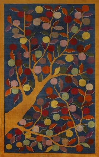 Tapis art déco chinois 4x6 - déco,