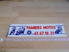 YAMAHA STICKER - PAMIERS MOTORCYCLES