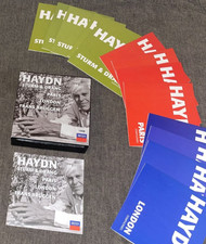 PRIVATE 13CD Bruggen: Haydn: Sturm & Drang, Paris, London symphonies. MINT