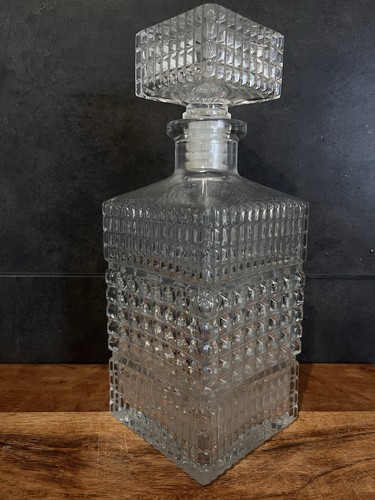 Carafe whisky carrée - à,