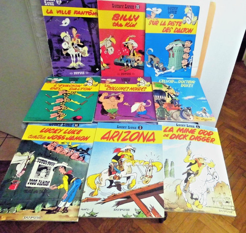 Lot anciennes bd lucky - lot,