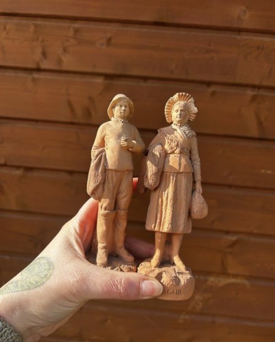 Lot statuettes anciennes - 2,