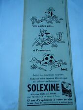 Advertising 1960 Solexine Anti Calamine Hunting Humor Old Print