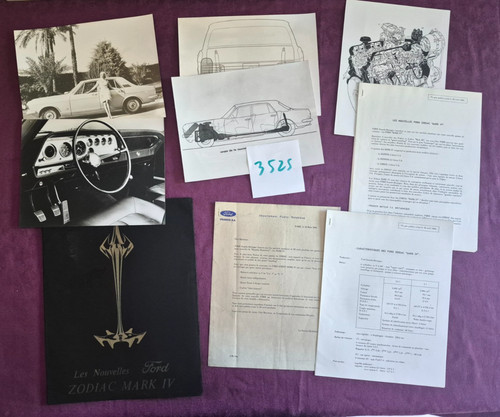 3525 ford zodiac - /,