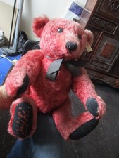 ancien ours steiff framboise teddy bear galeries  lafayettes