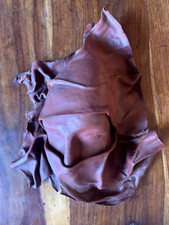 MASQUE EN CUIR MARRON CLAIR    39 PAR 28