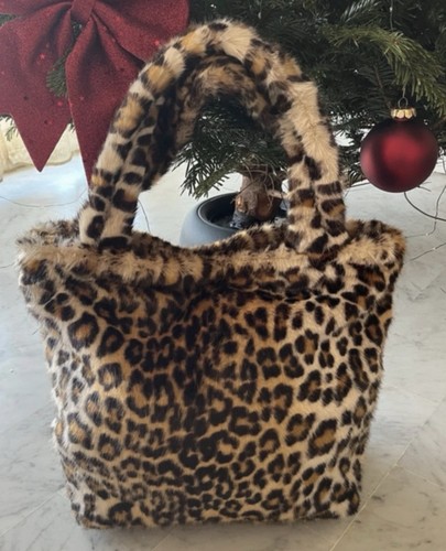 Sac motif léopard - motif, fausse