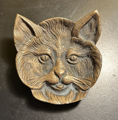 Vide poche chat bronze - vide,