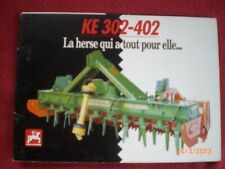 AMAZON KE 302-402 ROTARY HARROWS ADVERTISING BROCHURE