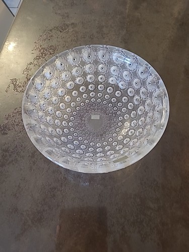 Coupe vintage lalique - lalique, 10"
