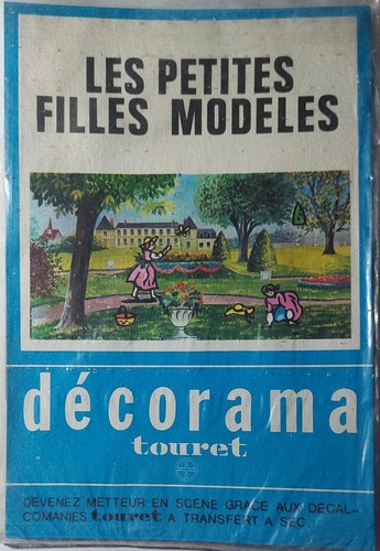 Ancienne décalcomanie - ancienne,