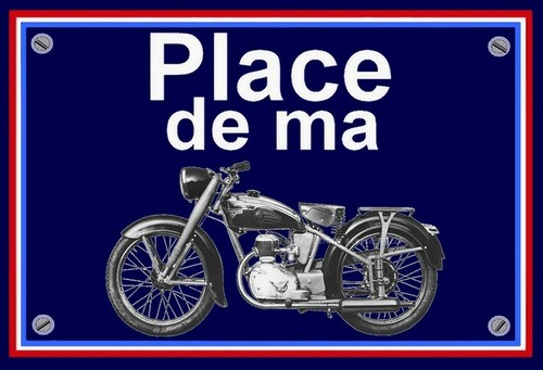 Plaque place de ma - plaque,