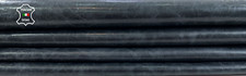 Bleu Foncé Cireuse Froissé Classique Mince Souple Agneau Cuir 6 + Sqf 0.5mm
