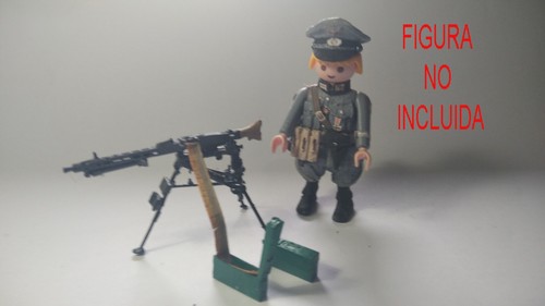 Playmobil custom ametralladora - playmobil,