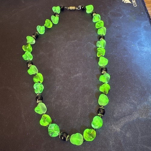 Ancien collier perles - collier,