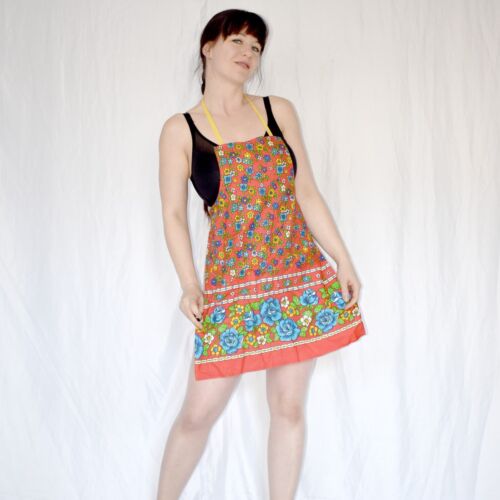 Mini robe tablier - mini, à