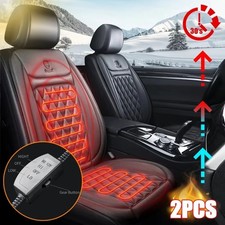 Housse Siège Chauffant Voiture 12V Hiver Chauffage Auto Universel Coussin Chaud