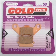Plaquette de frein Gold Fren pour Buggy PGO 250 Bugrider AVG/AVD Neuf