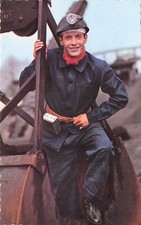 Old postcard postcard MINE MINER COAL TERRIL 1