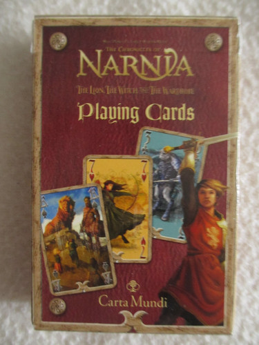 Jeu cartes narnia lion - cartes,
